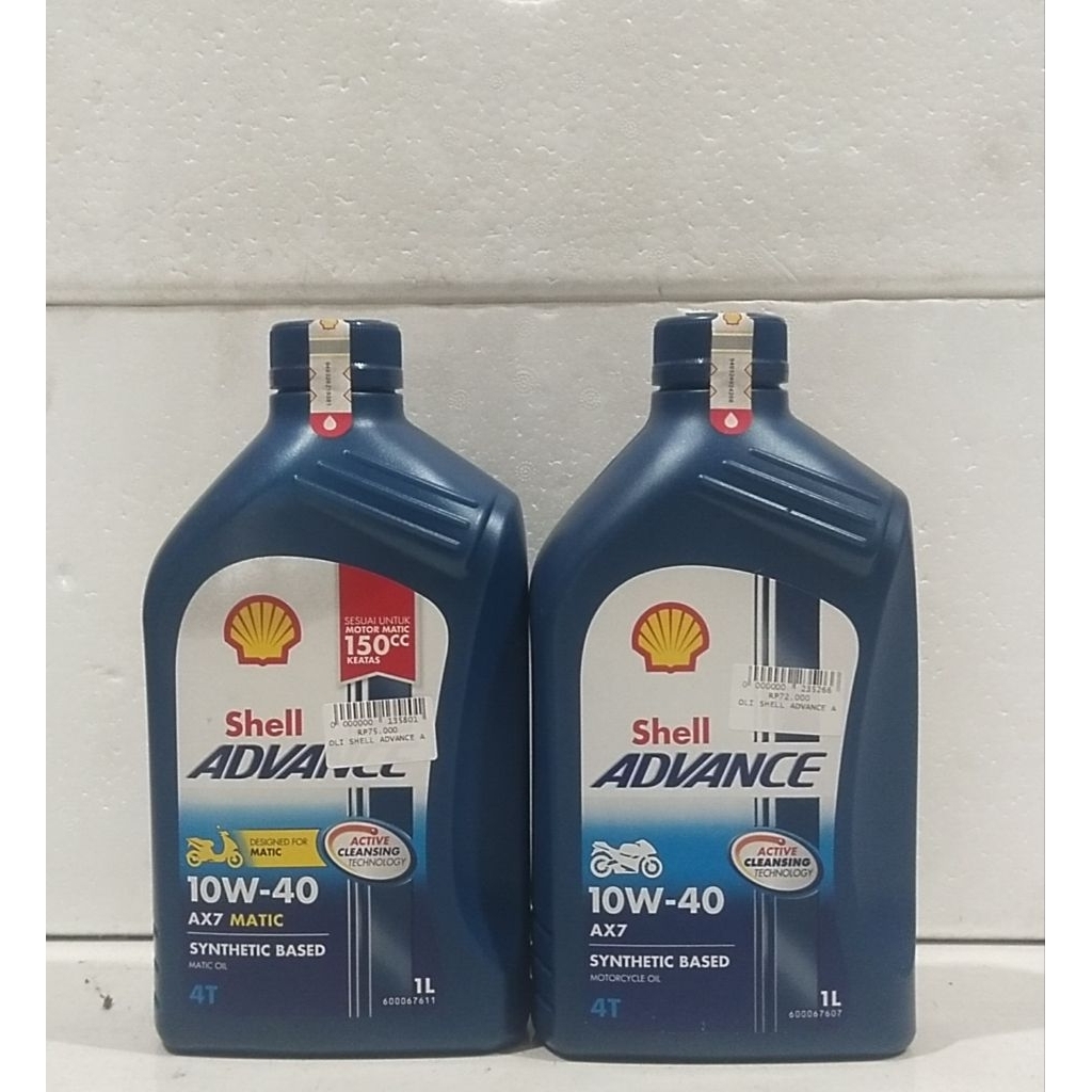 OLI MESIN SHELL ADVANCE