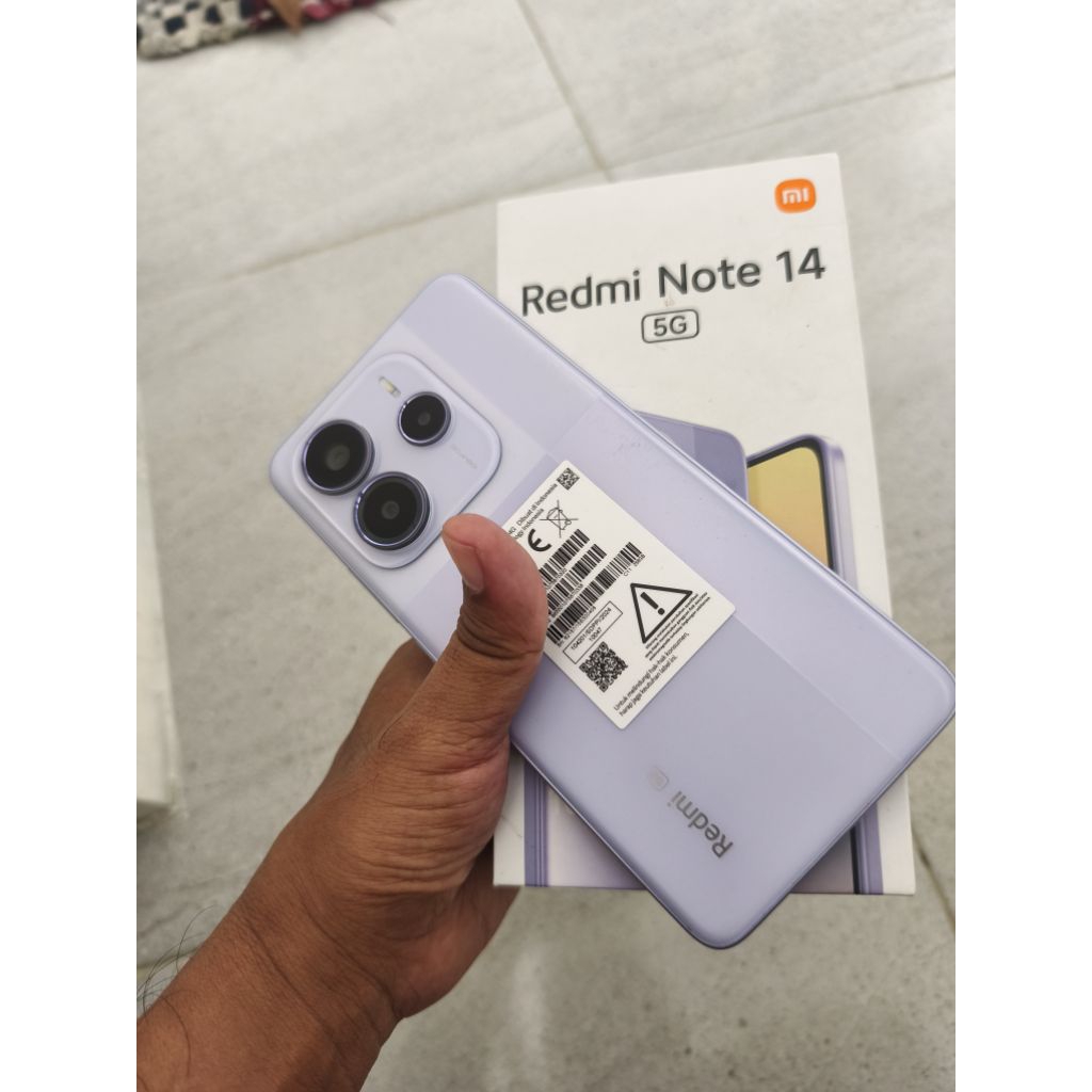 redmi note 14 5g ram 8/256 seken fulset ori