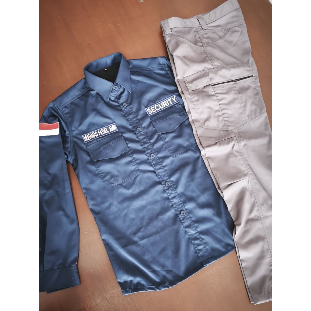 PDH security dongker /stelan baju tactical/ celana tactical abu /baju tactical dongker