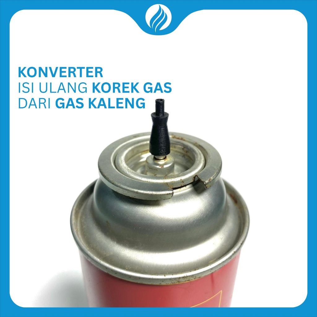 Alat Konverter Adaptor Isi Ulang Korek Gas dari Gas Kaleng