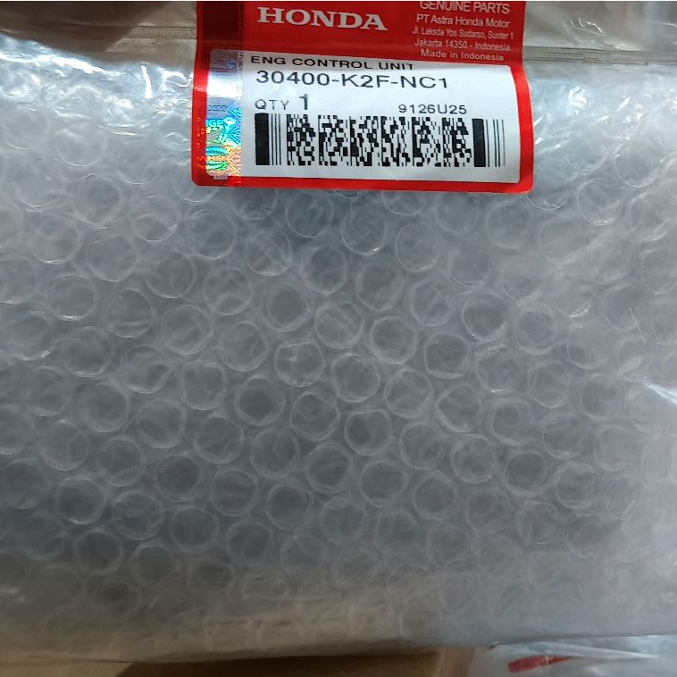 30400K2FNC1 ECU Eng Control Unit New Scoopy 2024 K2FP ORI AHM 30400-K2F-NC1