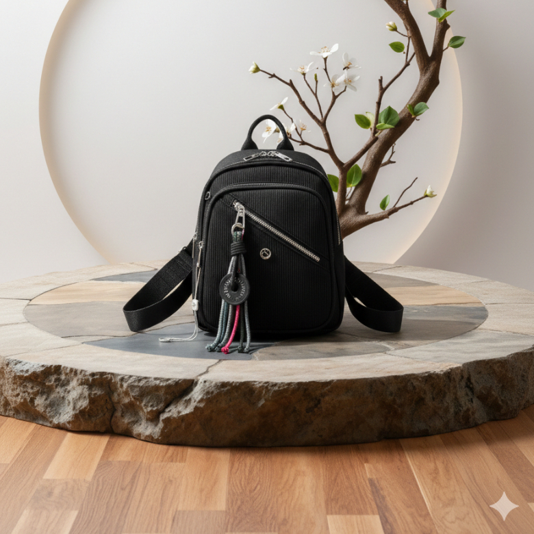 [MILA] SIGHMON - Tas Selempang Dompet Wanita FREE GANTUNGAN Mini Backpack