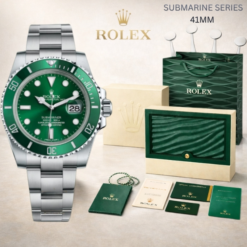 [Garansi lima tahun] Original Jam Tangan Pria Rolex Submariner Calendar 116610lv-0002 Automatic Gera
