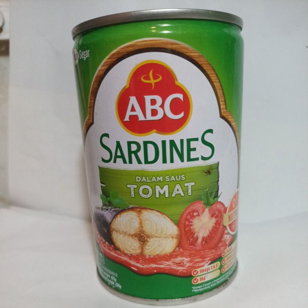 Sarden Kaleng ABC 425g - saus Tomat