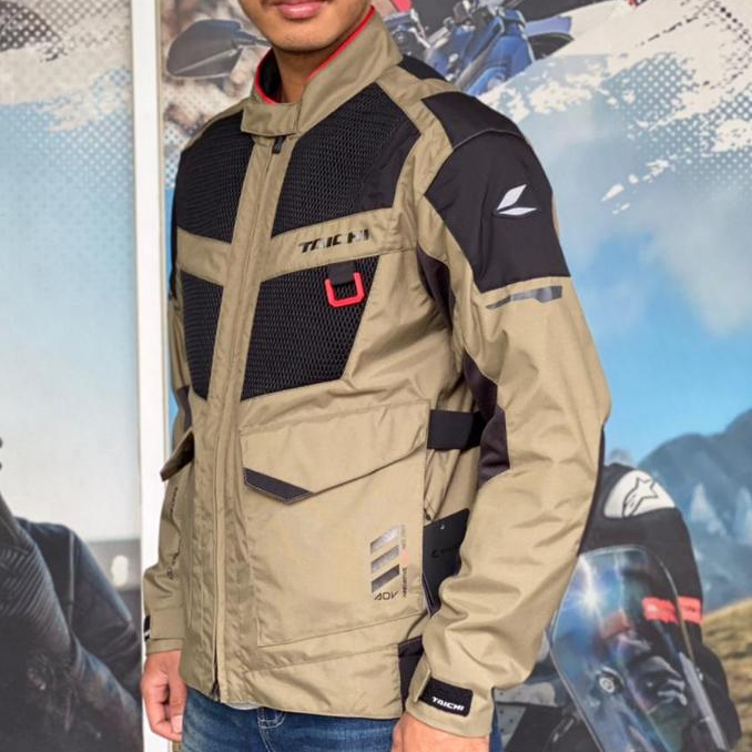 Jacket Taichi RSJ-340 Kompass Air Explorer Jaket Touring Adventure Taichi RSJ340