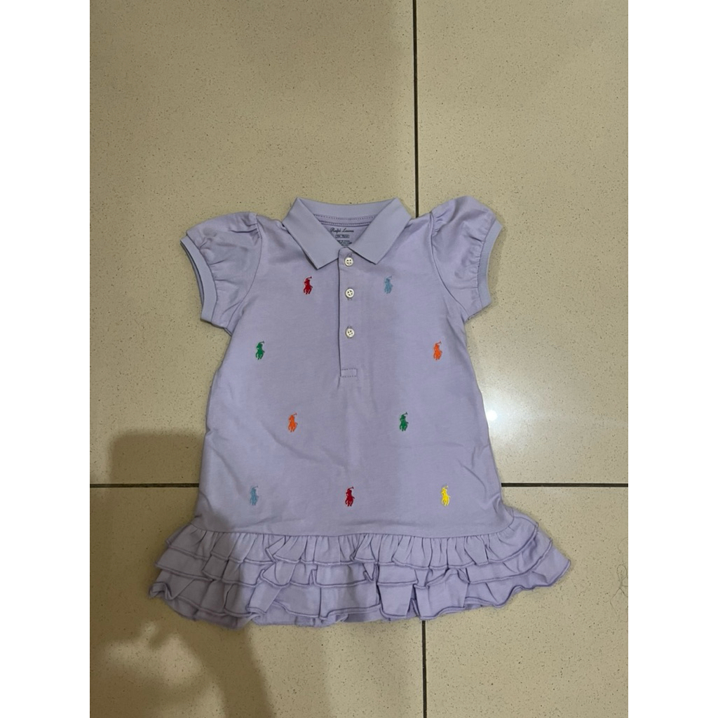 polo kamari Ralph lauren/dress anak perempuan premium