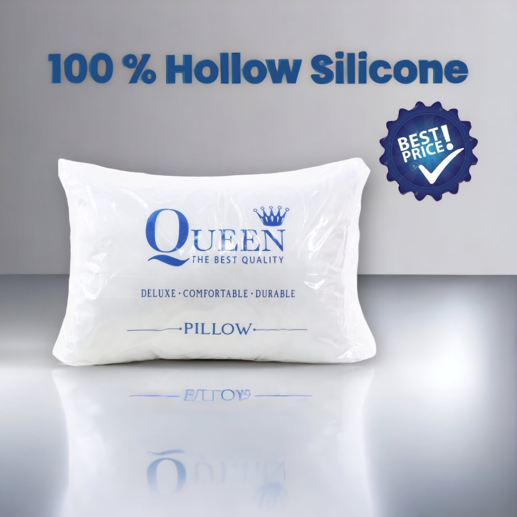 MEDIUM SOFT - BANTAL / GULING TIDUR / PUTIH HOTEL PREMIUM - HIGH QUALITY SILICONE SAGALAYA