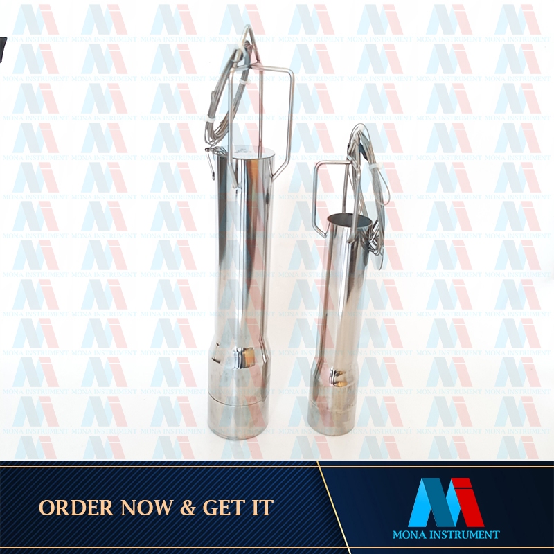 Zone Sampler 500 ml Rata Bawah, Oil Zone Sampler Stainless Steel Capastias 500 ml