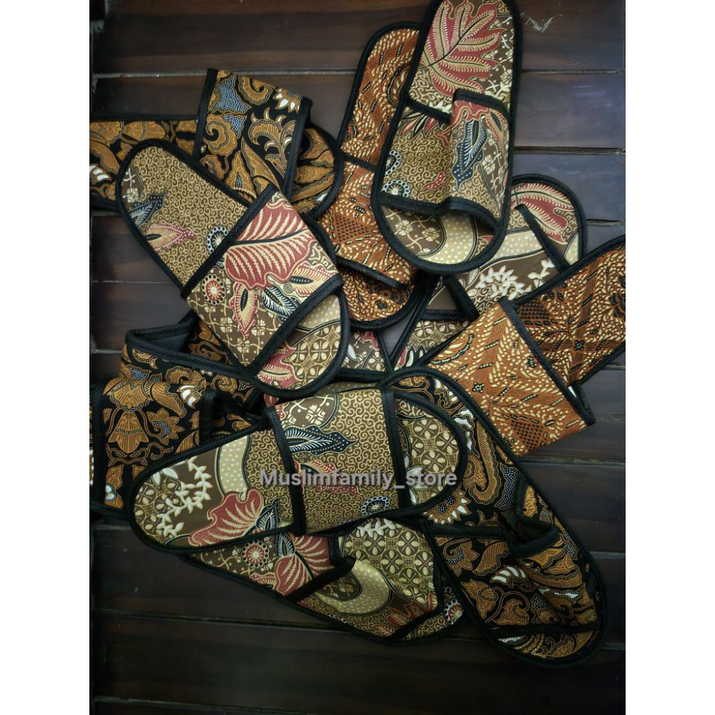 Sandal hotel, sandal hotel batik, sandal murah, sandal rumah