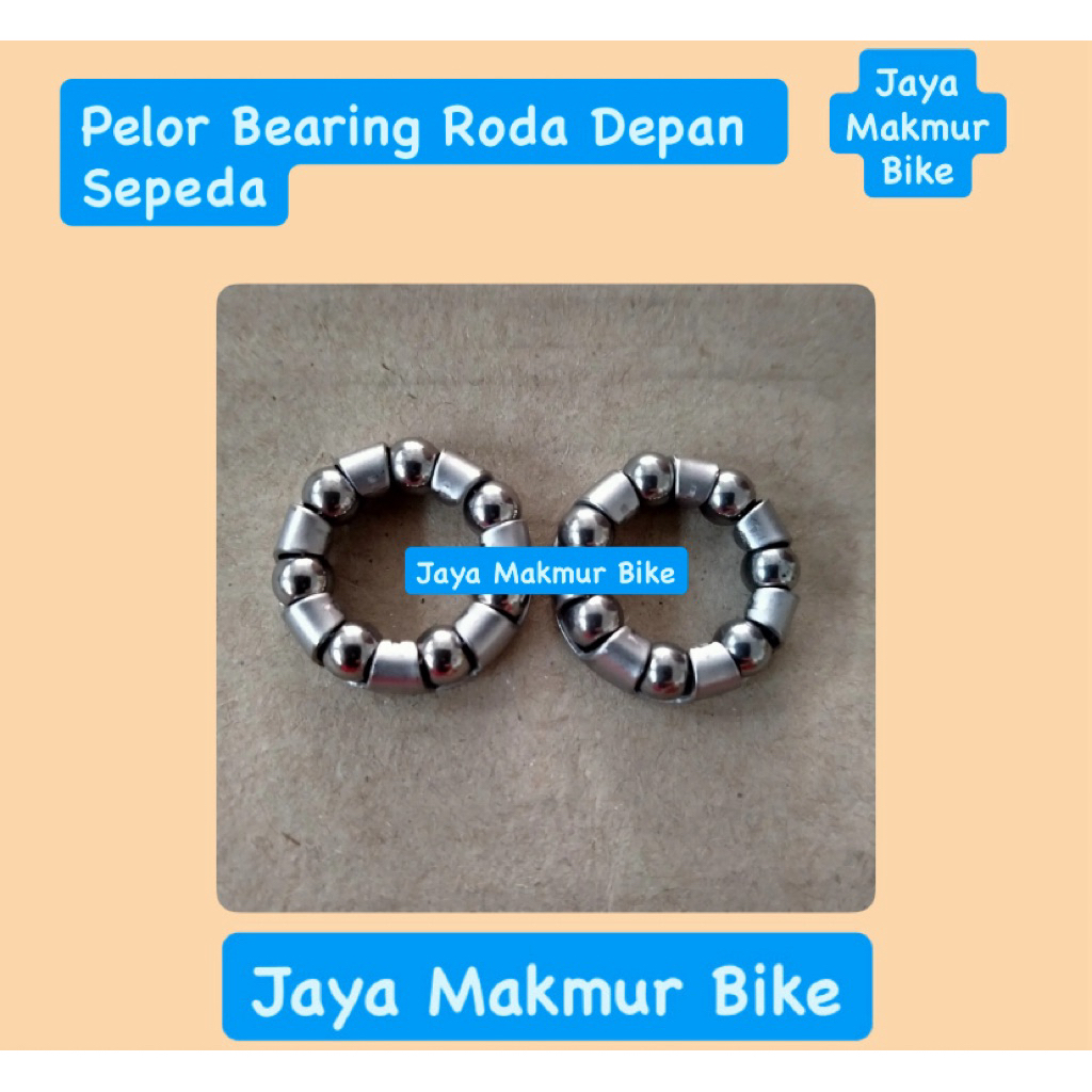 Pelor Bearing Roda Depan Sepeda Anak 2 Pcs