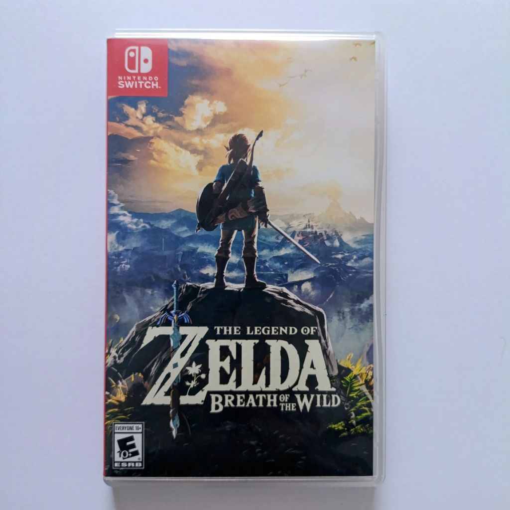 Zelda Breath Of The Wild Nintendo Switch Second Fullset