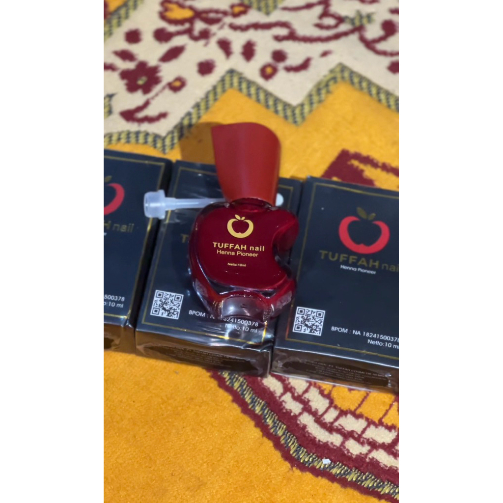 (ORIGINAL BPOM) TUFFAH NAIL HENNA SAH UNTUK SHOLAT