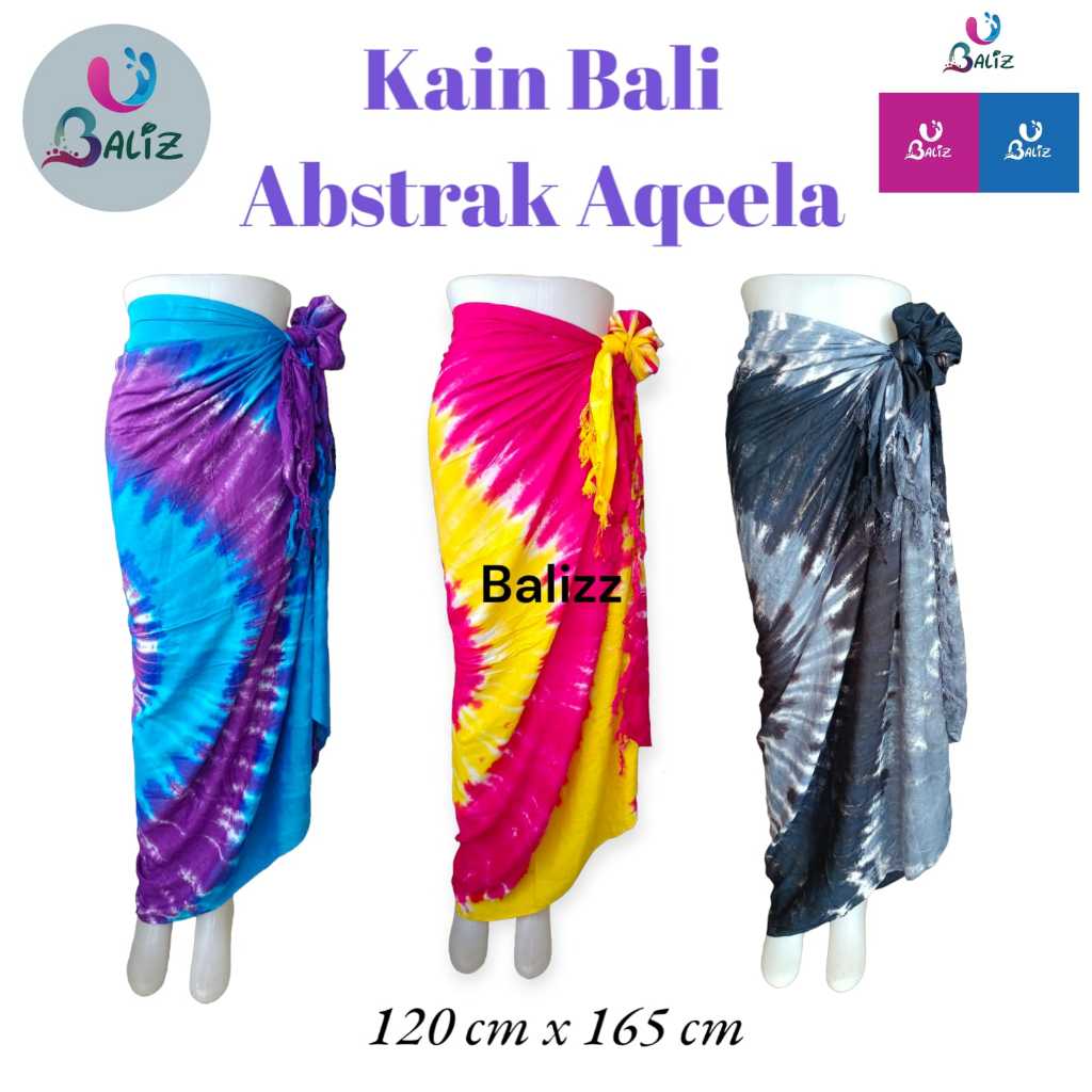 kain pantai motif abstrak gen z - sarung panta bali - sarung jogja - kain bali