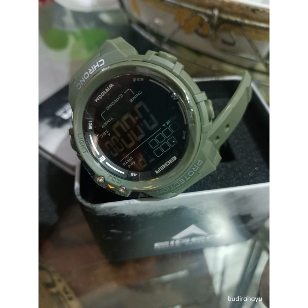 EIGER BLANCA WATCH MEN - Jam tangan pria