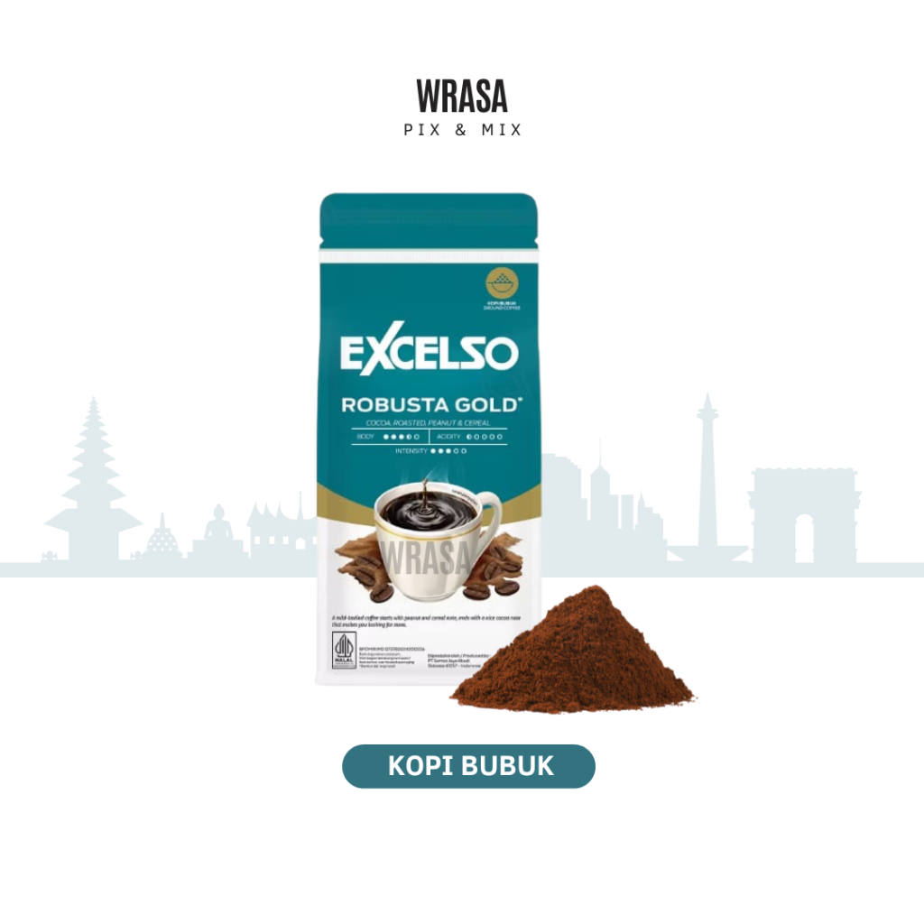 Excelso Kopi Bubuk - Robusta Gold - 200gr