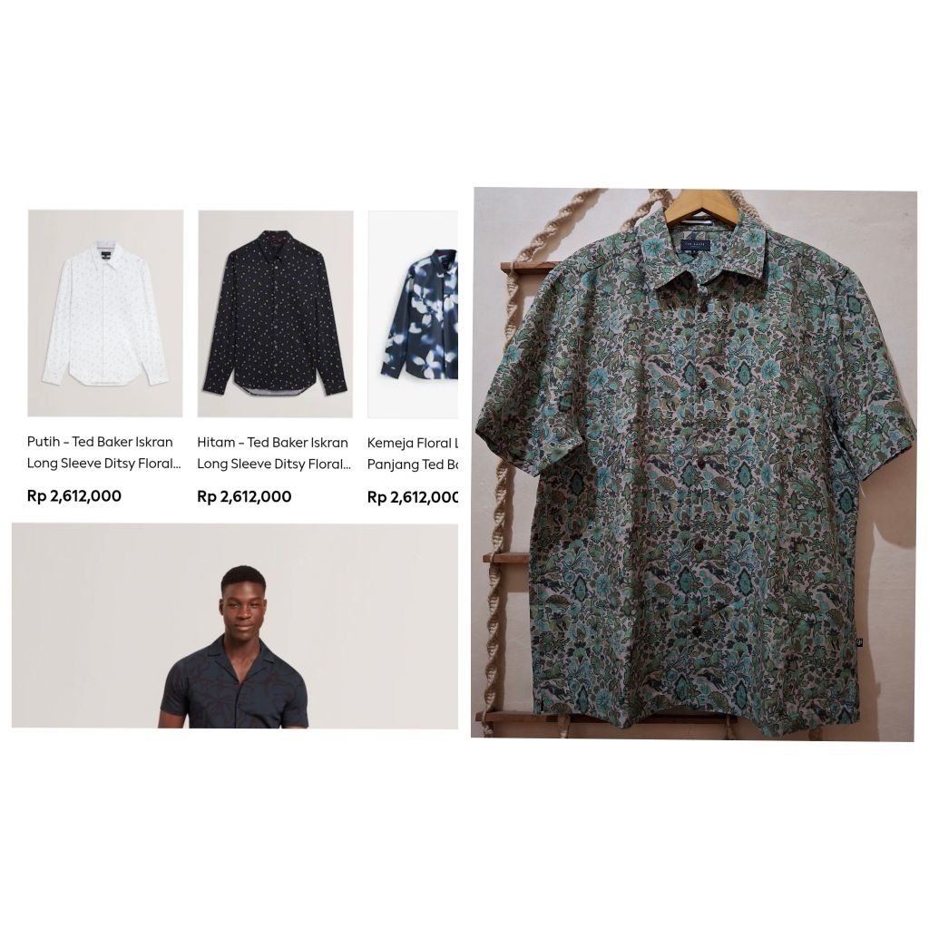 Kemeja pria TED BAKER