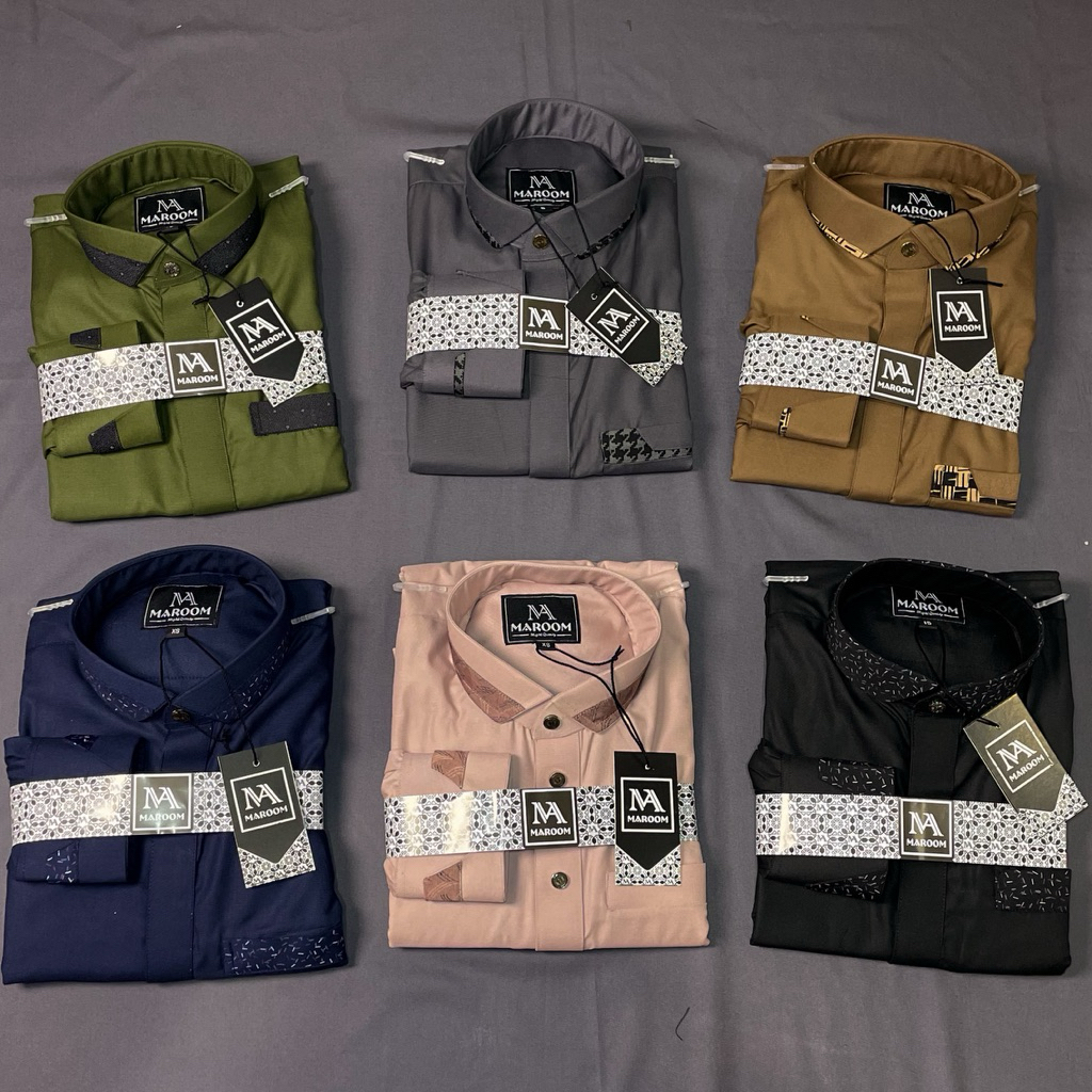 Gamis Pria Maroom, Gamis Pria Dewasa/Remaja, Jubah Pria Maroom, JubahPria Dewasa/Remaja.