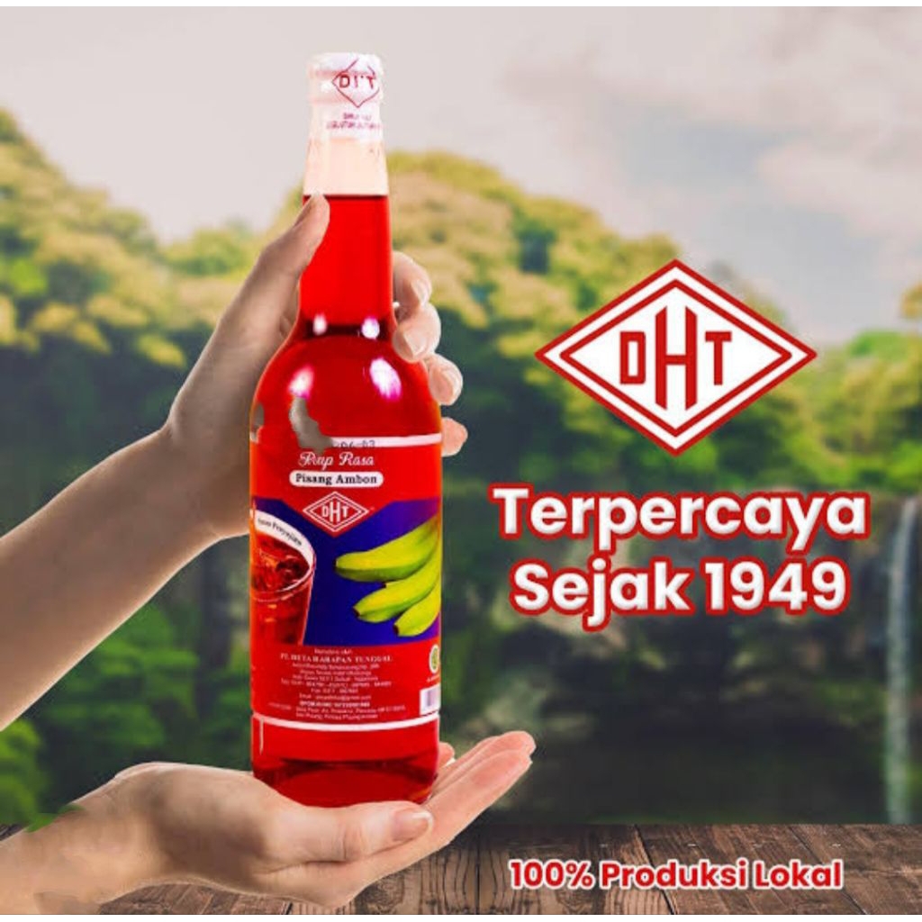 620 ml Sirup DHT Pisang Ambon