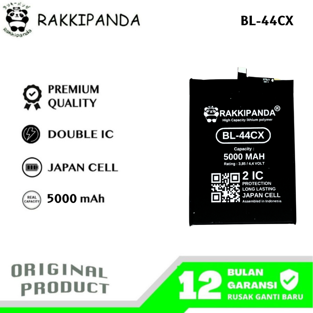 RakkiPanda - BL-44CX Infinix Zero 8 X687 Batre Batrai Baterai