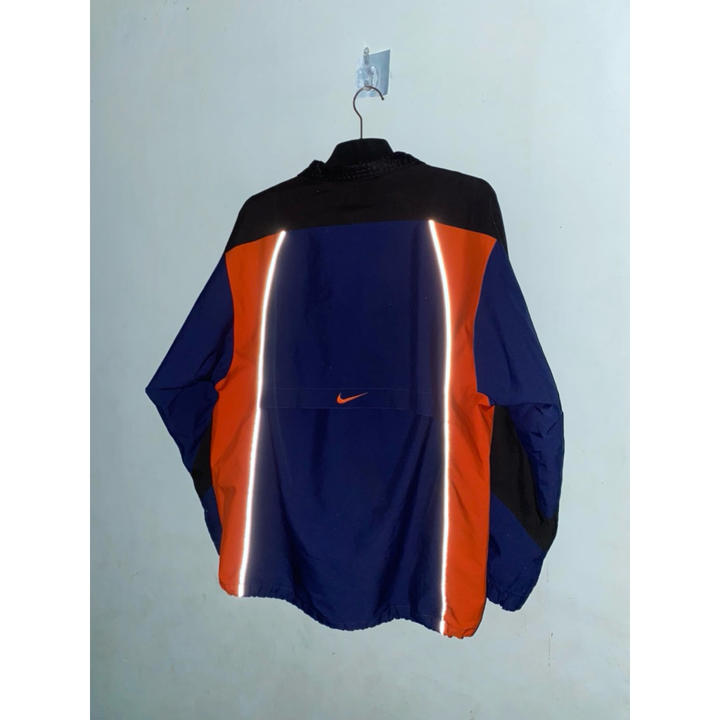 windbreaker nike storm fit vintage 90s reflectiv