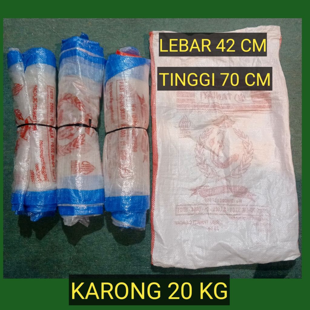 KARUNG BERAS 30 kg dan 20 kg