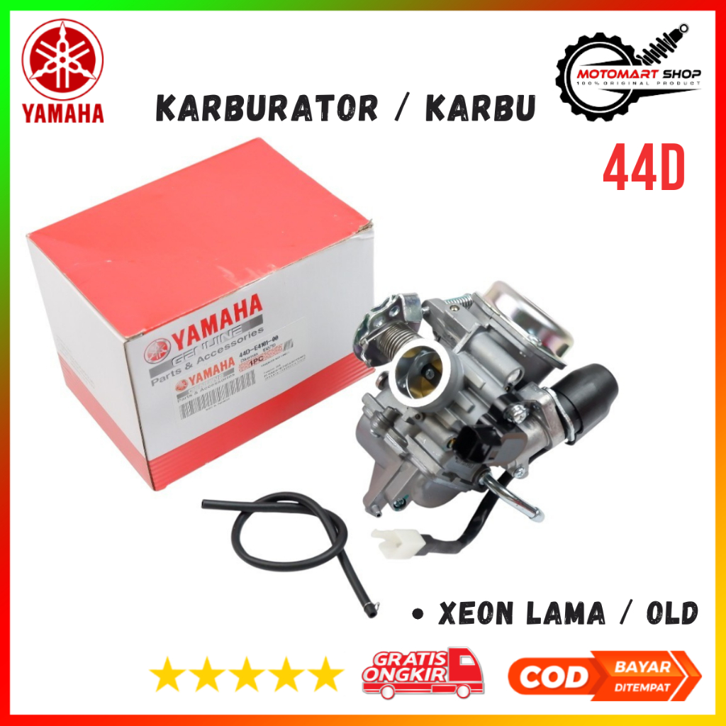 Karburator Xeon Lama Old Kode 44D Karbu Yamaha Xeon 125 Assy Standar Ori