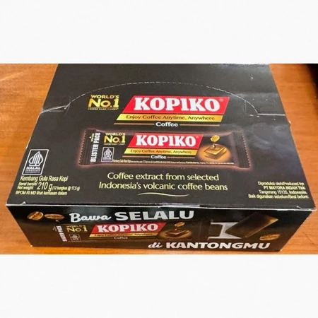 PERMEN KOPIKO BLISTER PACK MAKANAN RINGAN COFFEE CANDY PERMEN KOPI KOREA DRAKOR MURAH