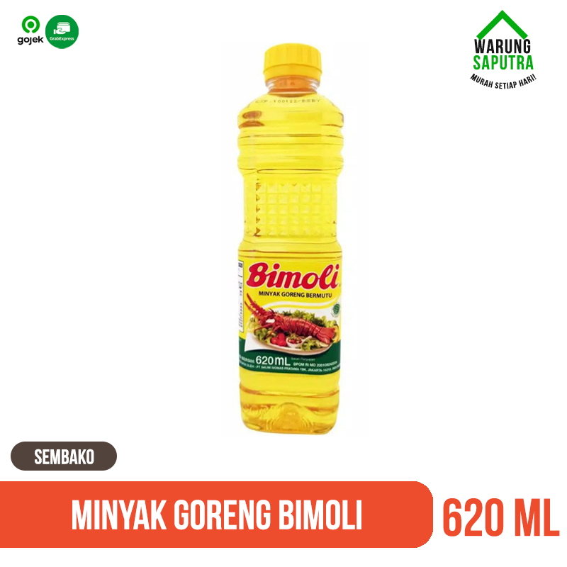 Minyak Goreng Bimoli Botol 620 mL
