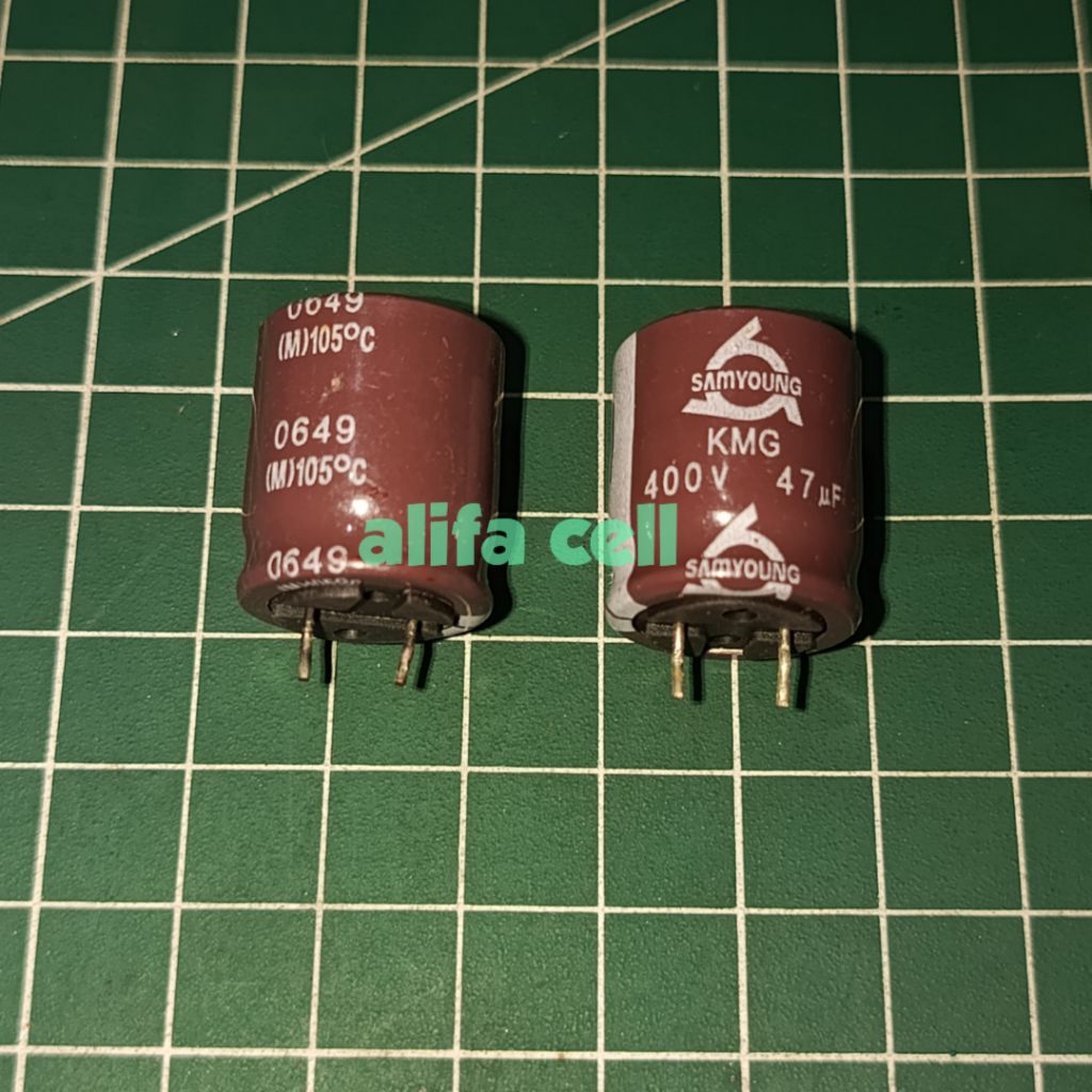elko 47uf 400v samyoung elco 47uf 400v original