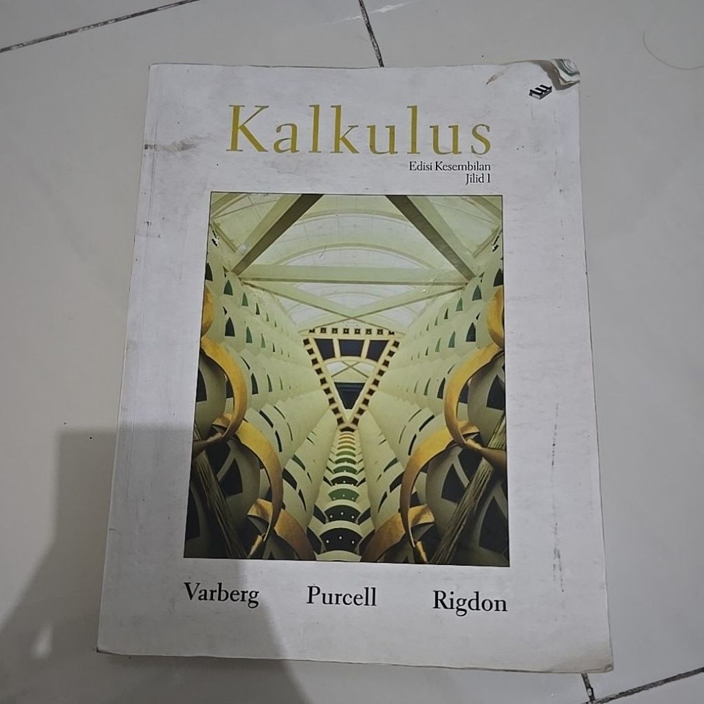 Buku Kalkulus ORIGINAL Purcell Varberg Rigdon preloved Jilid 1 Edisi 9