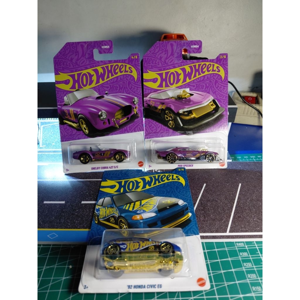 Hot wheels 3pcs set borongan