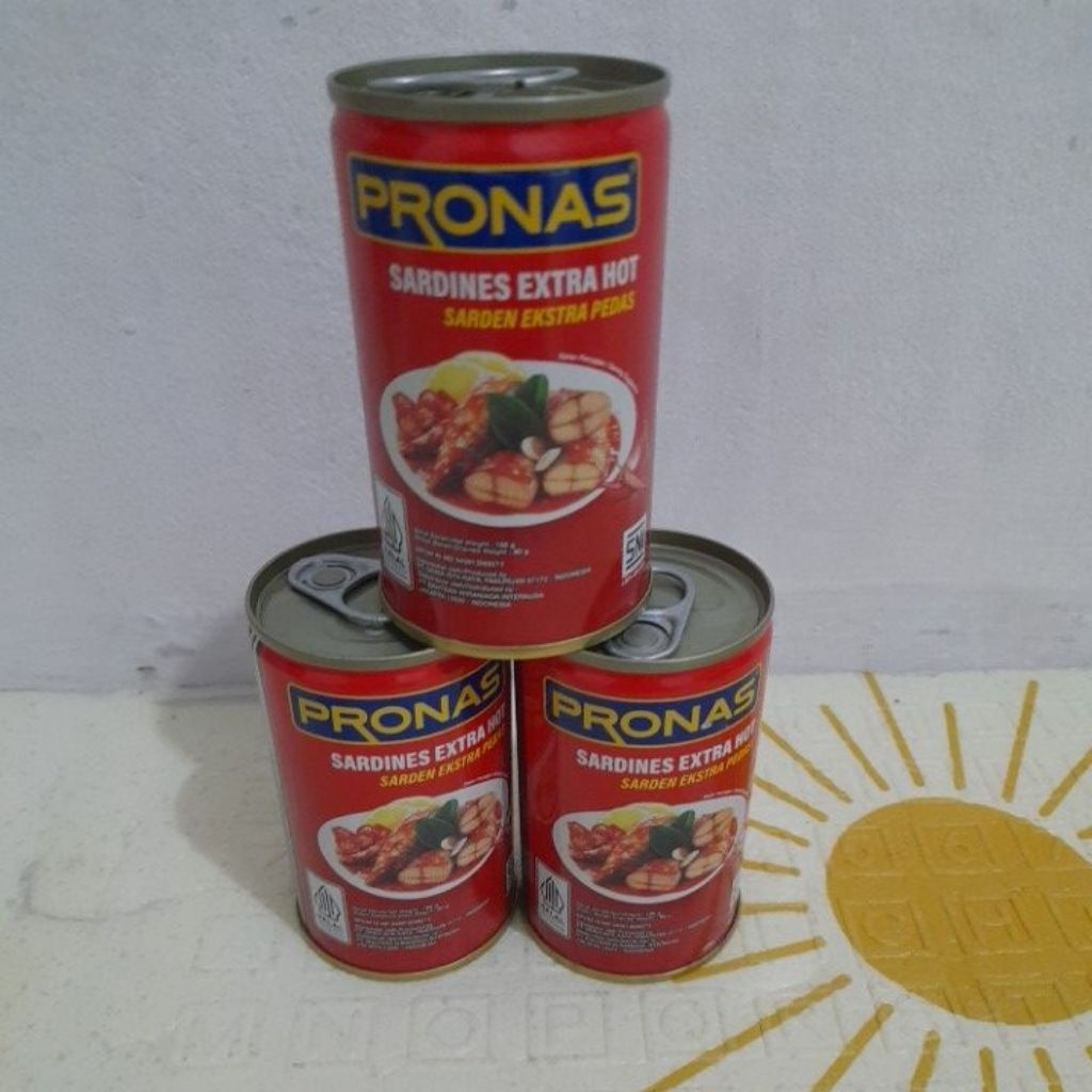 sarden pronas 115g, sarden extra pedas pronas 115g