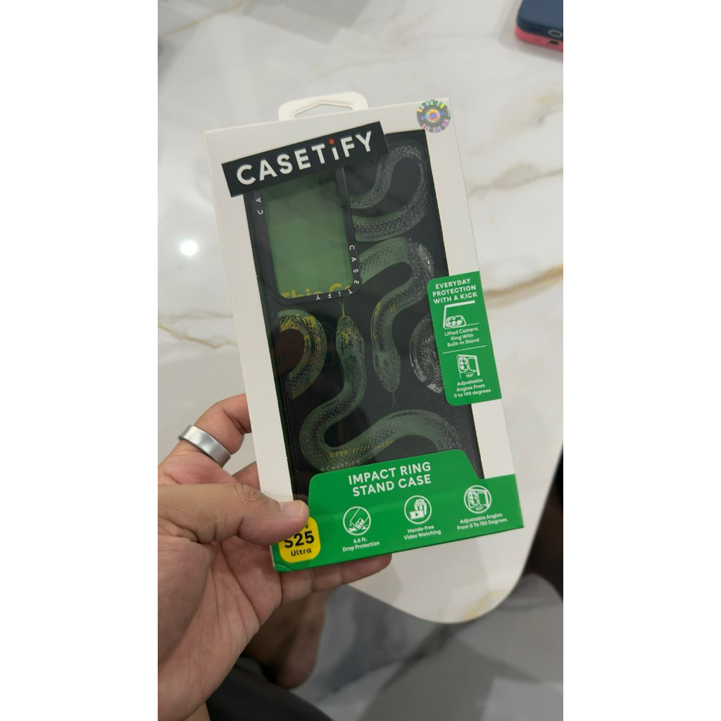 Case Original HP Samsung Galaxy S25 Ultra CASETIFY LACOSTE TUMI - New dan Preloved/Second