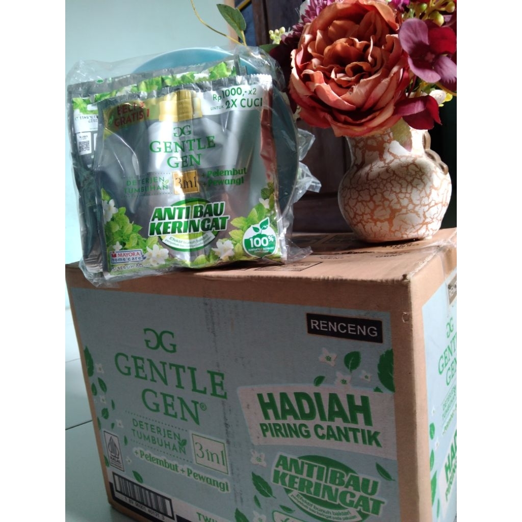 Grosir Gentle Gen 16sachet | Detergent Cair | Deterjen Murah Jember