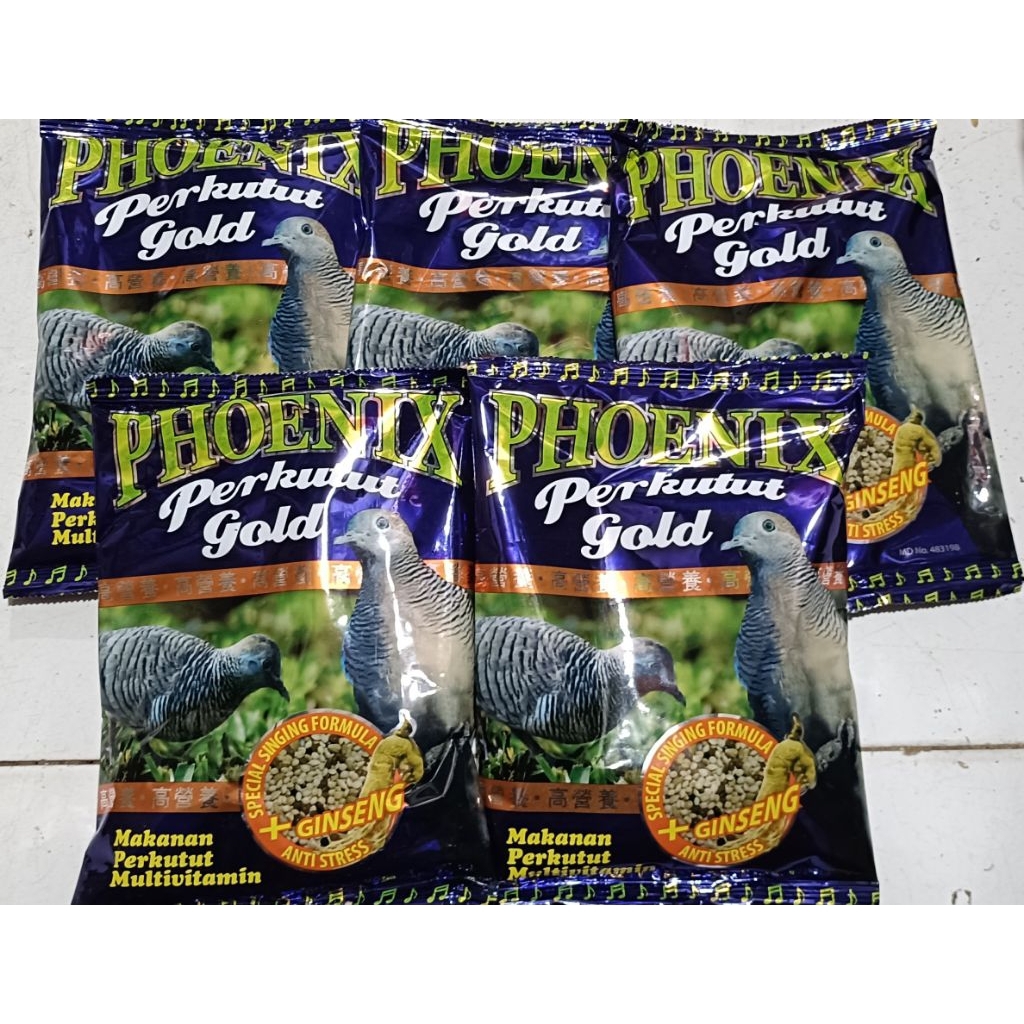 pakan burung Phoenix perkutut