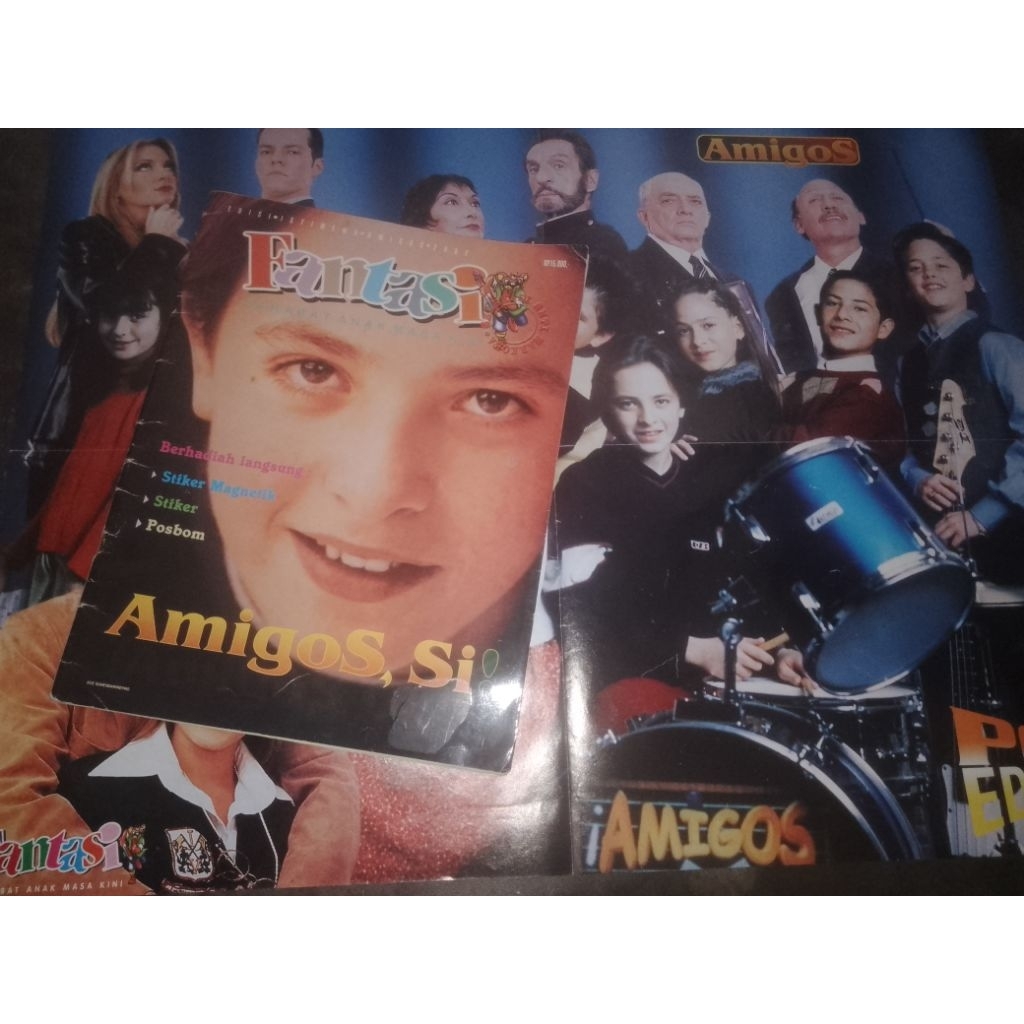 Majalah Fantasy Edisi Khusus Amigos x Siempre Cover Martin Ricca Alejandro