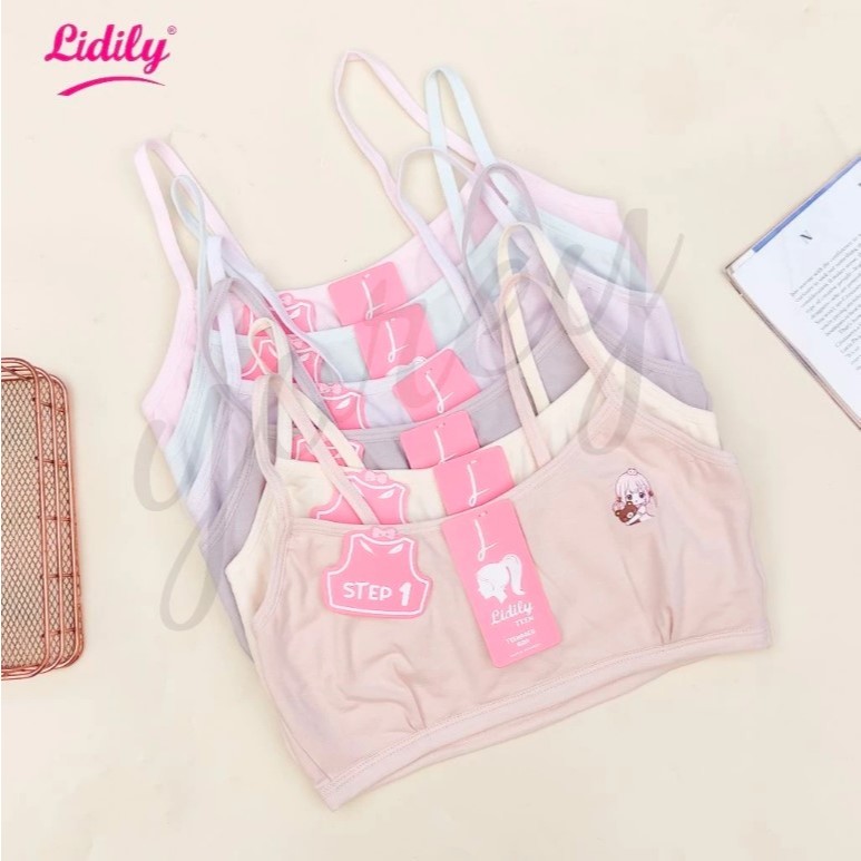 Lidily Miniset Anak Miniset Remaja Bra Miniset Anak Remaja Miniset Anak Perempuan MZ145 Tali Kecil
