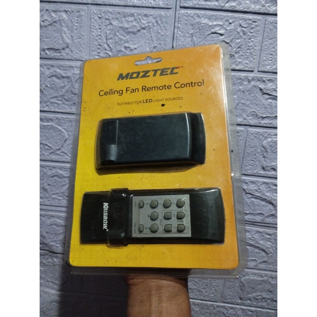 moztec ceiling fan remote control