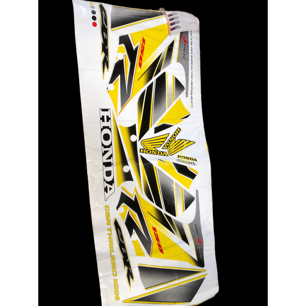 Striping CBR old kuning 2006