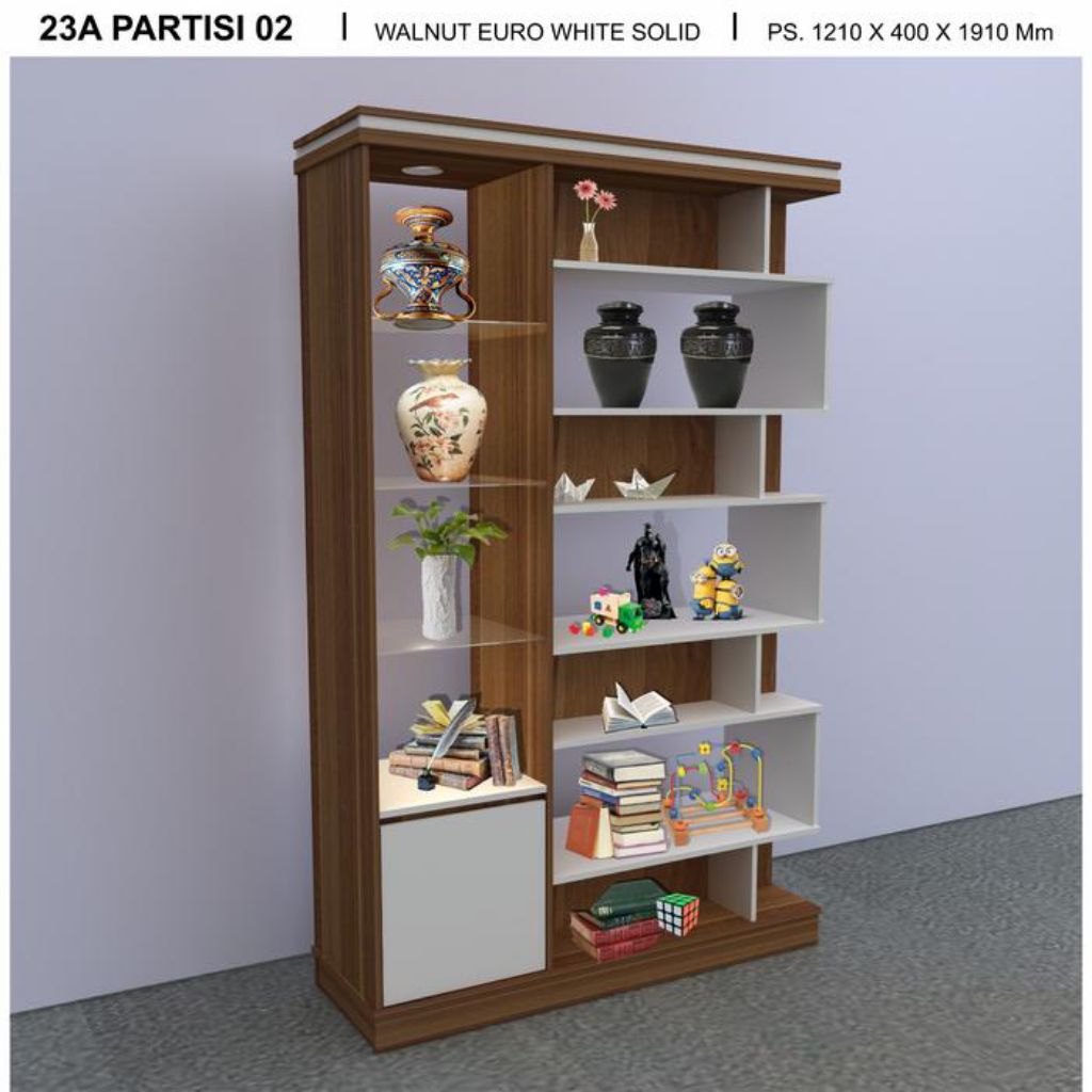 Rak penyekat ruangan rak display rak serbaguna rak partisi