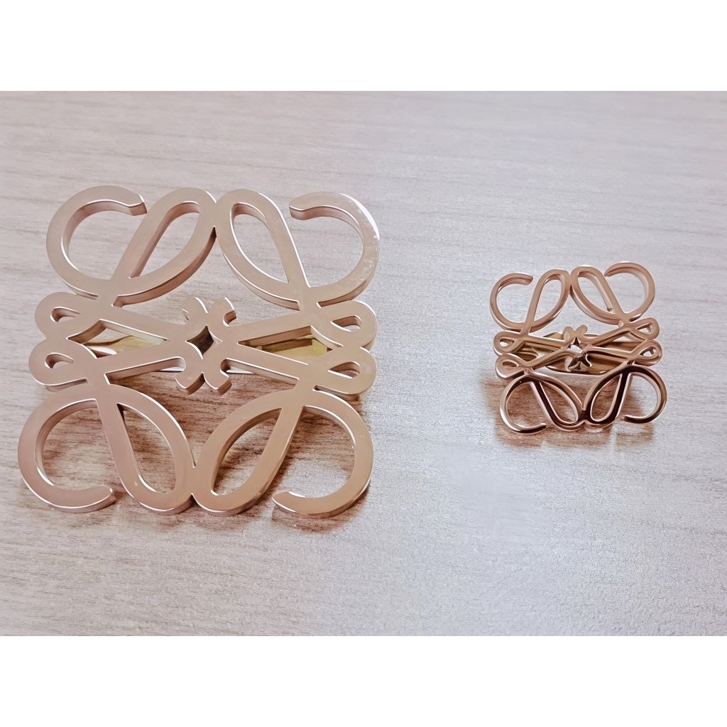 Bros lowi titanium rosegold premium quality Bros peniti hijab loew fashion branded