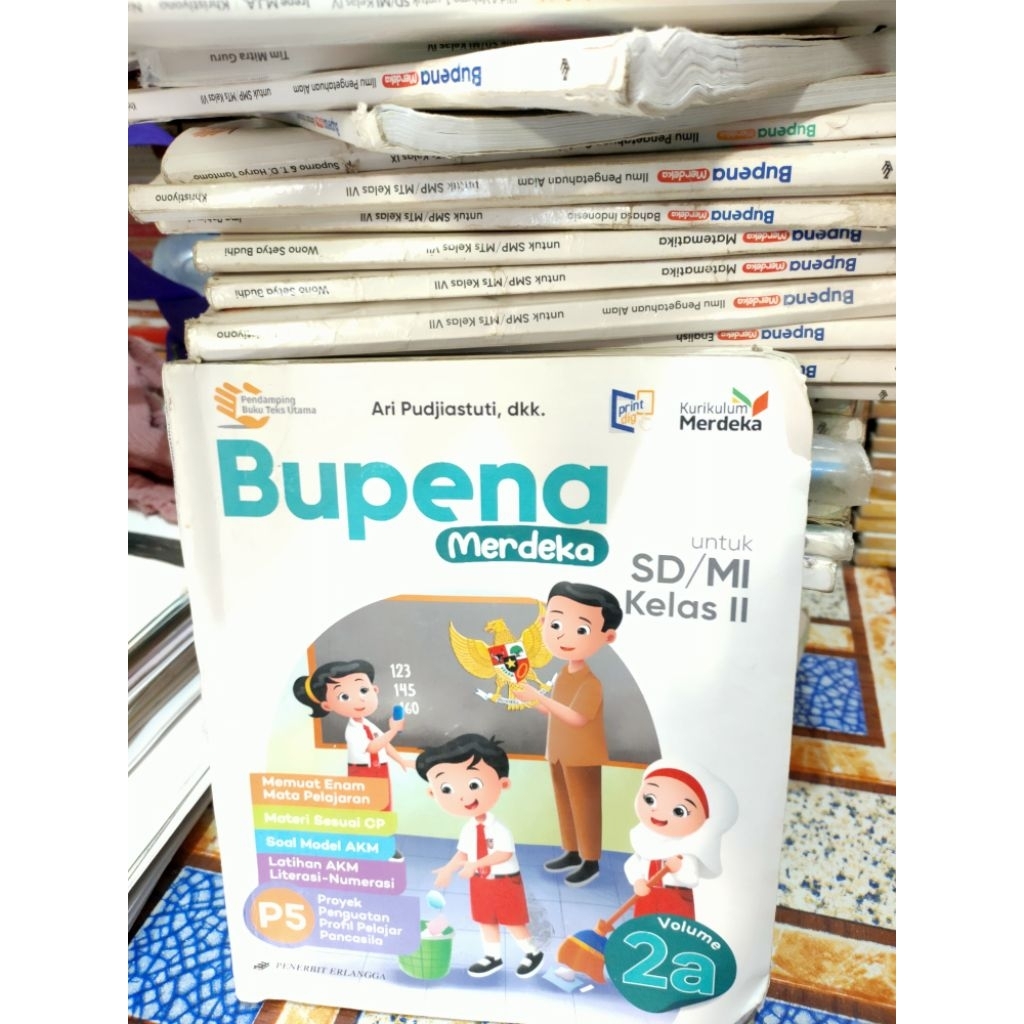 BUPENA SD KELAS 2A ORI BEKAS