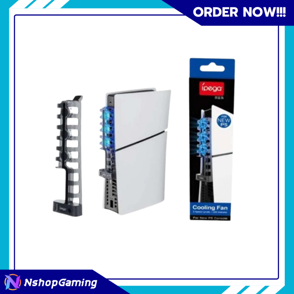 IPEGA Cooling Fan for Playstation 5 Slim - P5S005