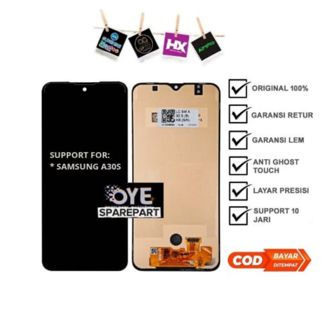 LCD SAMSUNG A30S