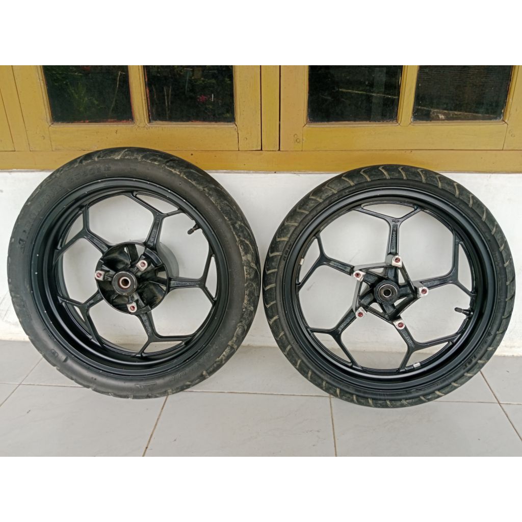 Velg Ninja 250 Fi Set Depan Belakang Original