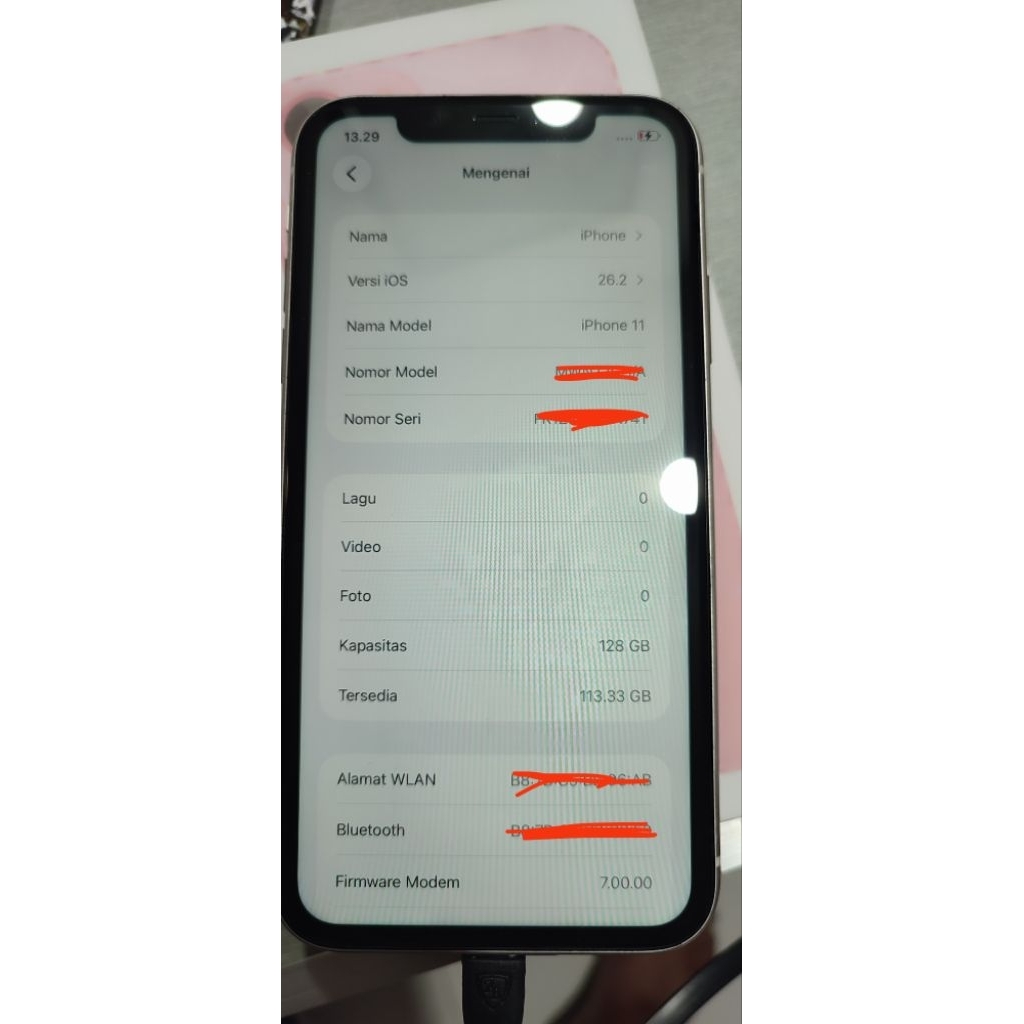 IPHONE 11 128GB SECOND / BEKAS. KONDISI MULUS SEPERTI BARU