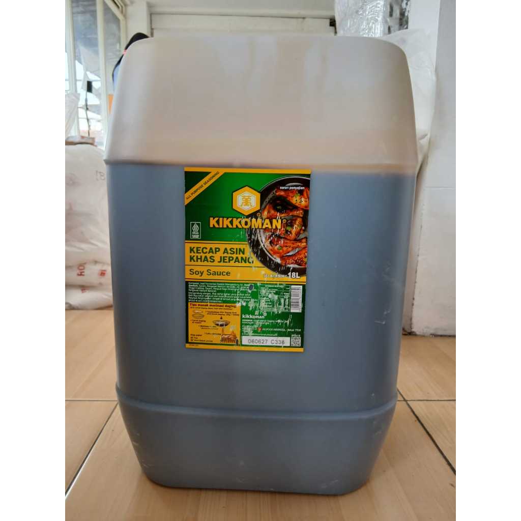 Kikkoman Kecap Asin Khas Jepang 18L Kikkoman Kecap Asin Khas Jepang 18L