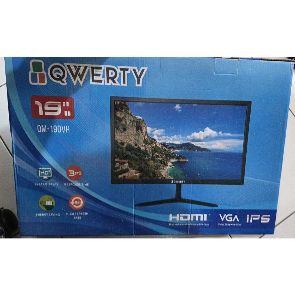 LIKE NEW MONITOR QWERTY 19INCH