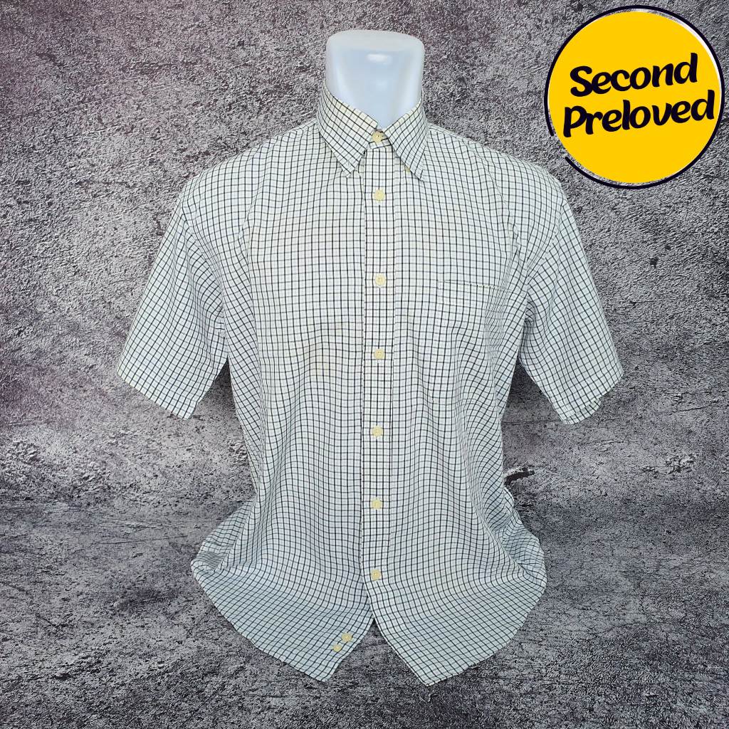 Baju Kemeja MICHIKO LONDON JEANS - Size XXL / Lebar 58 cm - Original - Second