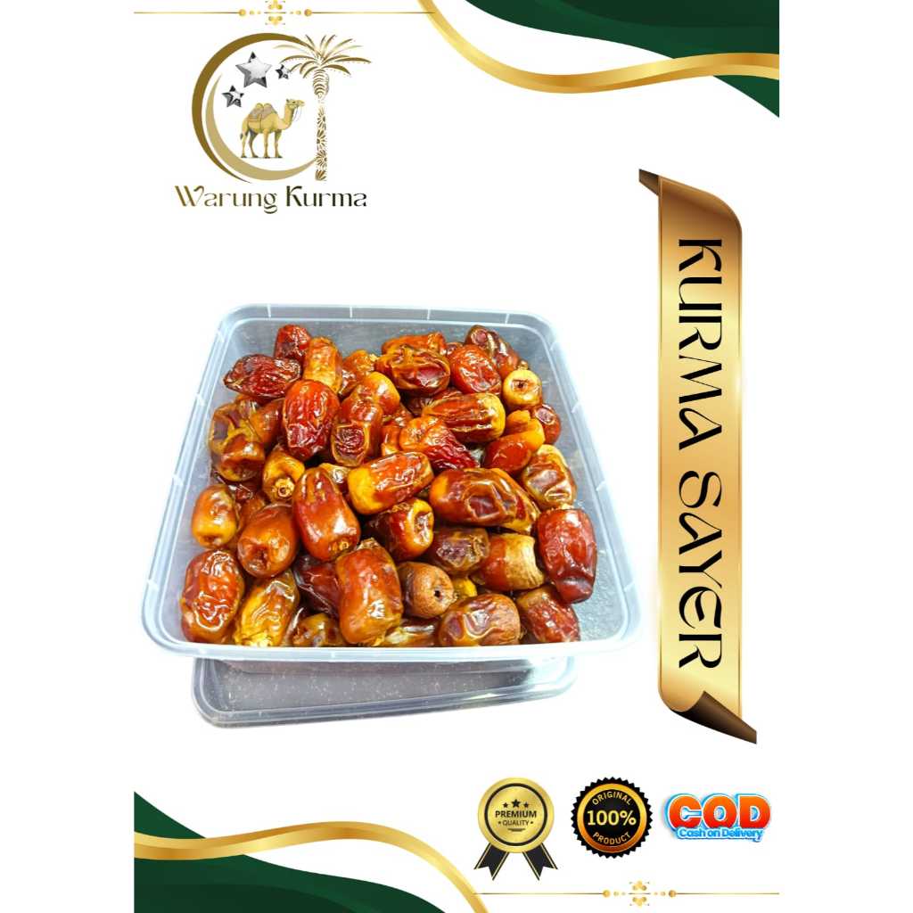KURMA SAYER 1 KG / KURMA SAYER  AL SAAD / KURMA MURAH / COD